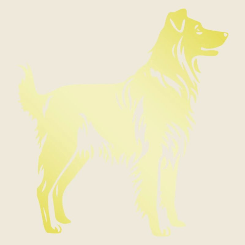 Australian Shepherd Dog Silhouette