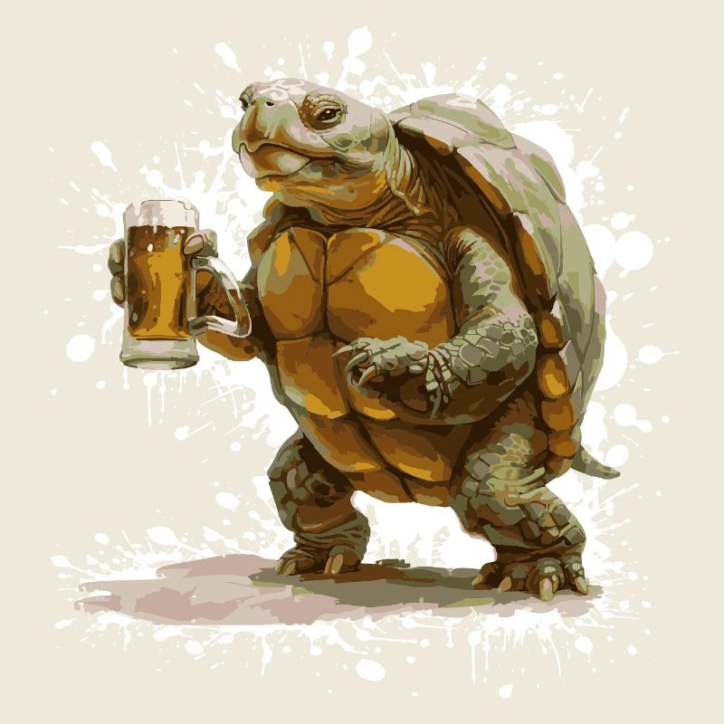 Bière Tortue Drôle