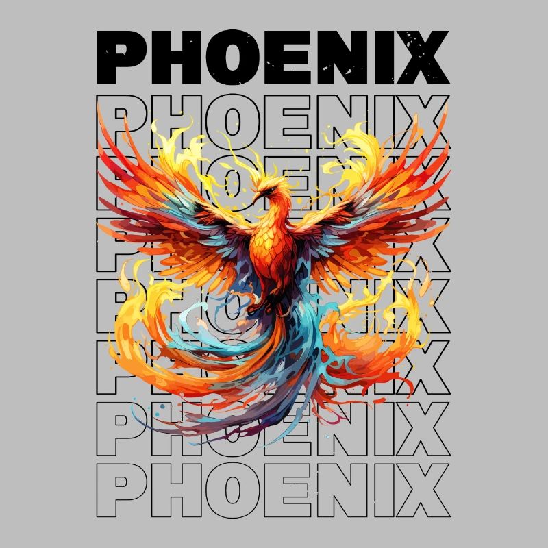 Phoenix Phoenix Fire Flames Bird Mythology