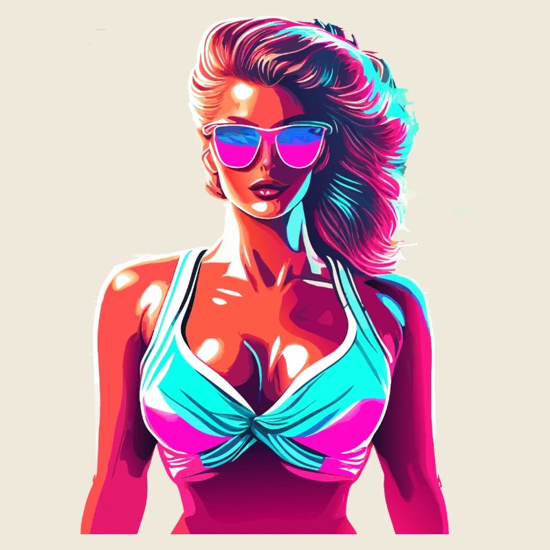 Fille de plage