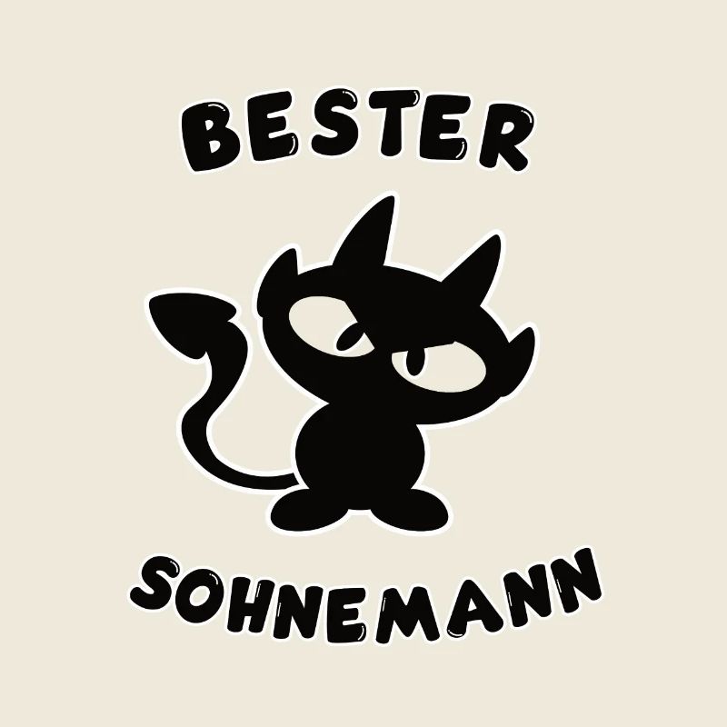 cooles bester Sohnemann Design