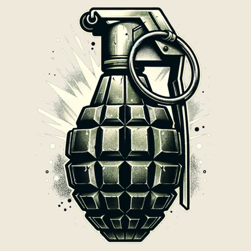 Conception de l’explosion : Grenade classique