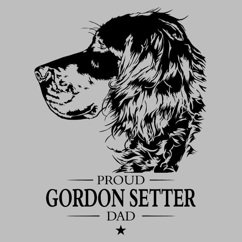 Gordon Setter Dad Hunde Hund Jagdhunde Wilsigns