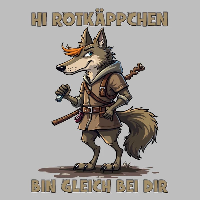 Rotkäppchen - Ich bin gleich bei Dir - deutsch
