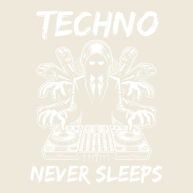 Techno never sleeps – Cooles DJ Design