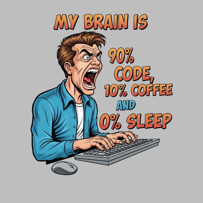 0 % de sommeil : code et puissance du café !