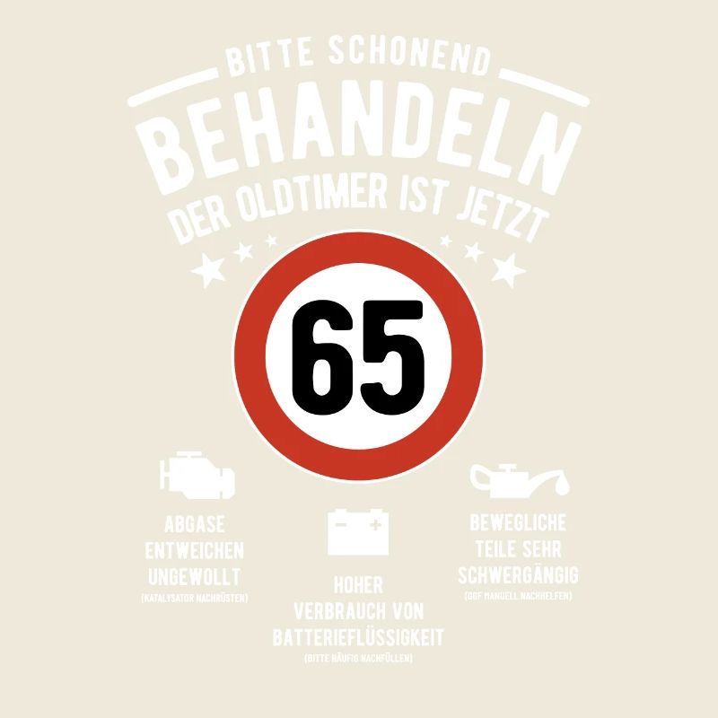 Oldtimer schonend behandeln - 65. Geburtstag
