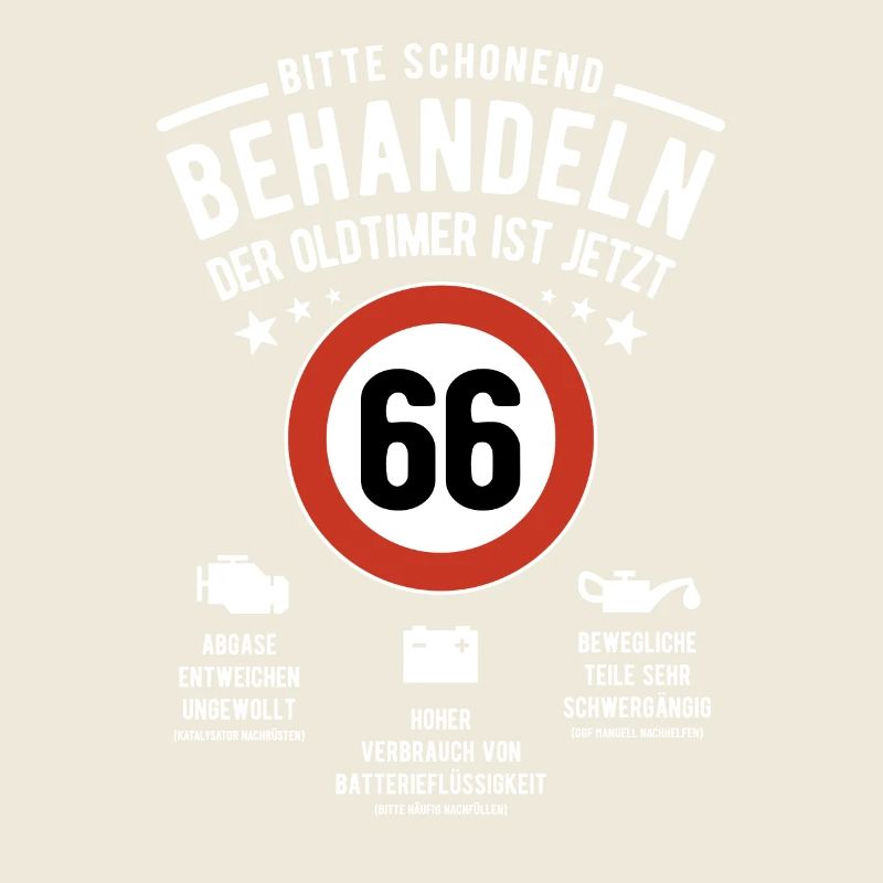 Oldtimer schonend behandeln - 66. Geburtstag