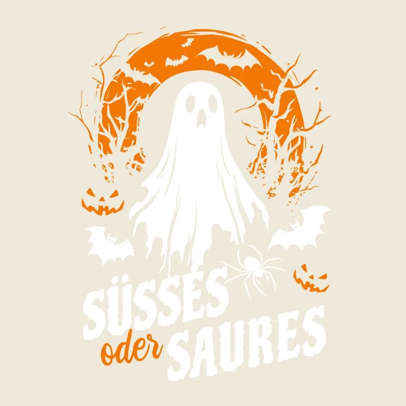 Halloween Gespenst - Süßes oder Saures
