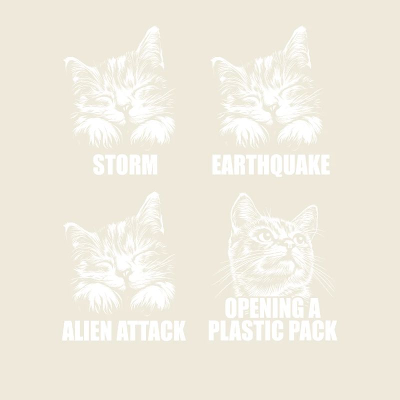 Cat - selective perception - saying