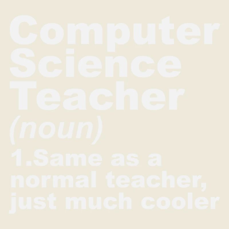 Définition de l’enseignant en informatique