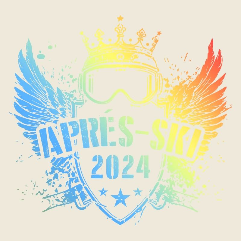Après Ski 2024 Saying Colorful