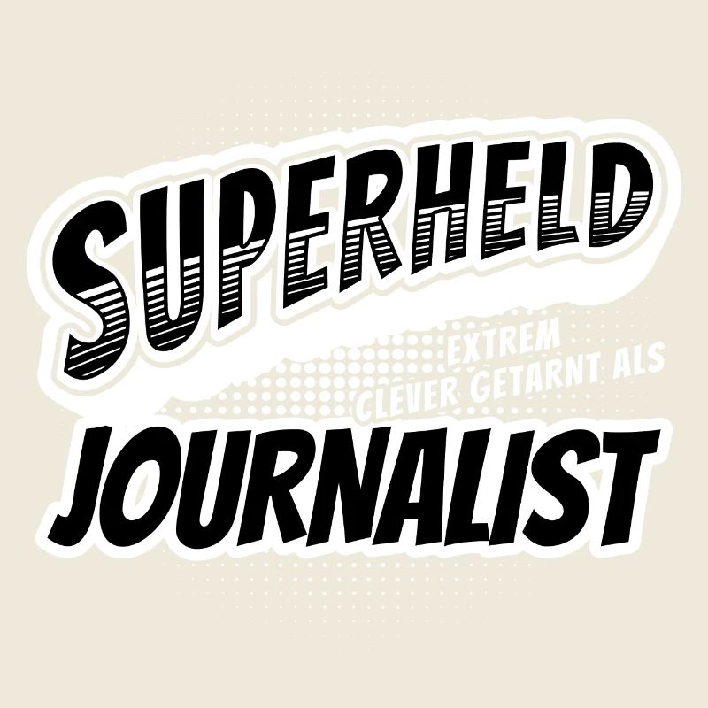 Superheld, clever getarnt als Journalist