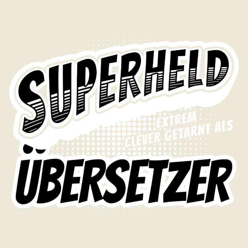 Superheld, clever getarnt als Übersetzer