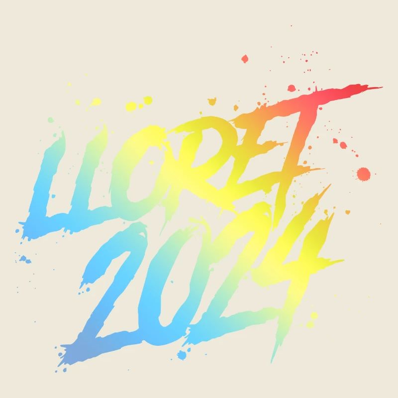 Lloret De Mar 2024 Équipe de vacances colorée