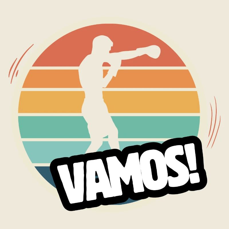 Vamos boxe rétro