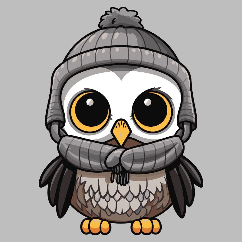 Eule Winter Cozy