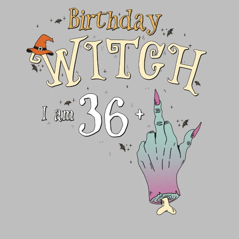 37. Geburtstag Hexe Lustige HallowQueen Trick oder