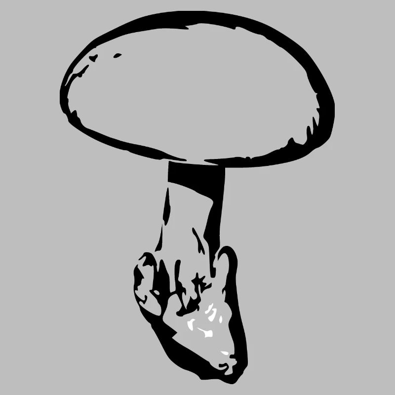 Champignon noir, cueillette de champignons
