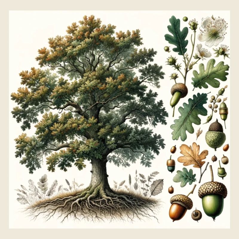Eiche Botanik