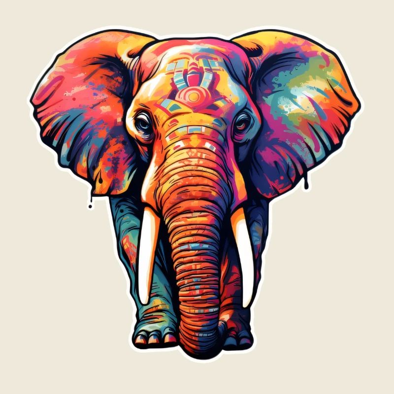 Elephant psychedelic