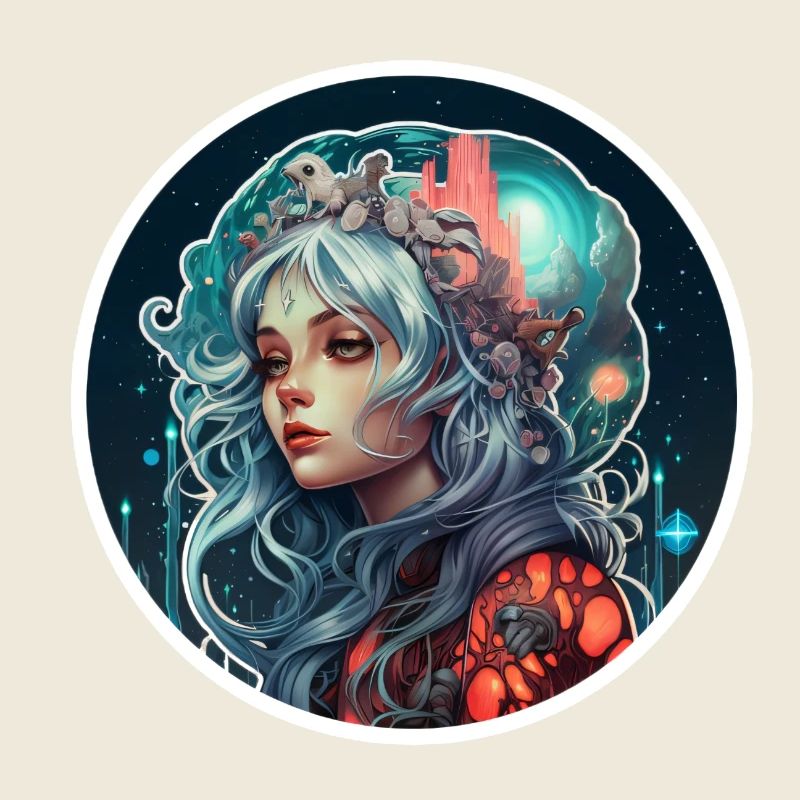 Sci Fi Fantasy Mädchen
