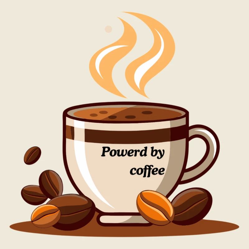 Powerd by coffee