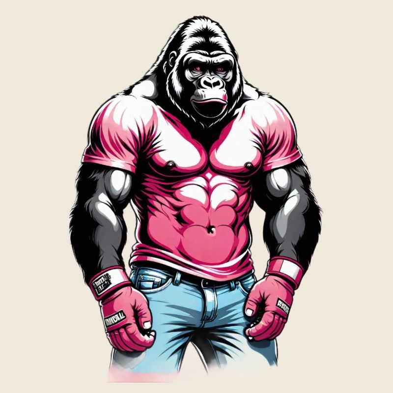 Gorilla Boxer Boxen