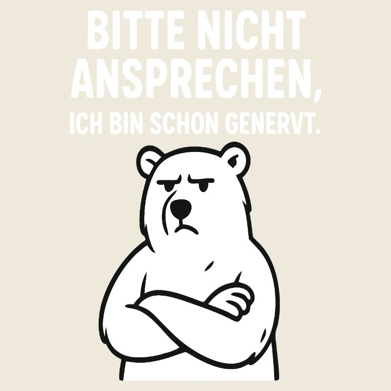 Eisbär - bitte nicht ansprechen.
