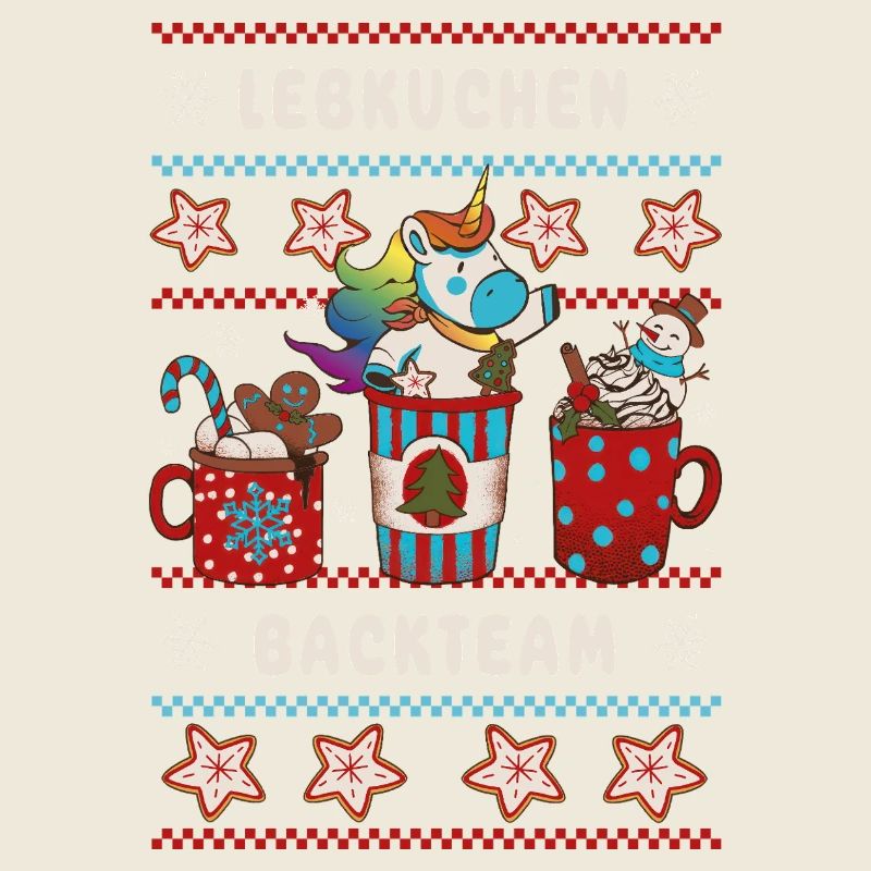 Gingerbread Baking Team - Christmas Baking - Unicorn
