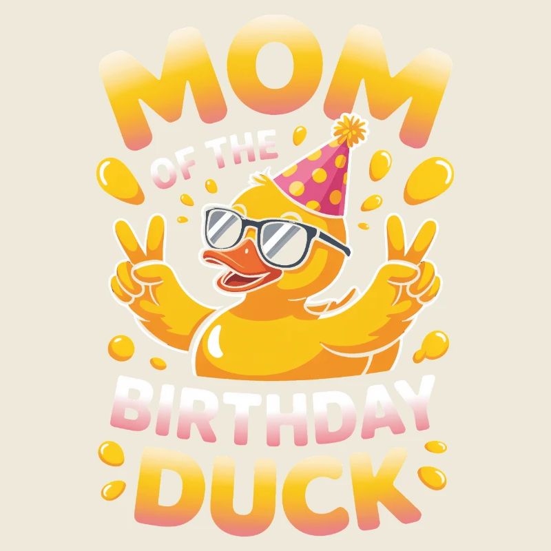 Maman du canard d’anniversaire