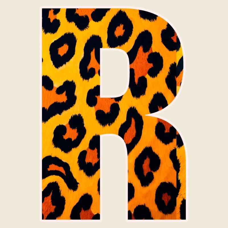 Leopard_Buchstabenmuster_-_R