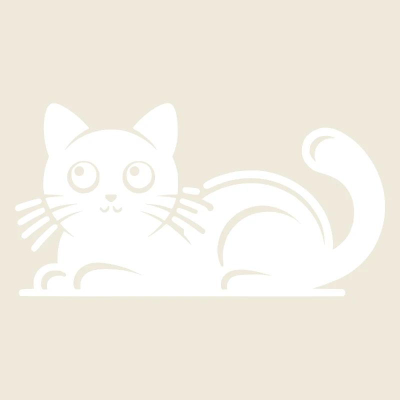 Dessin de chat mignon