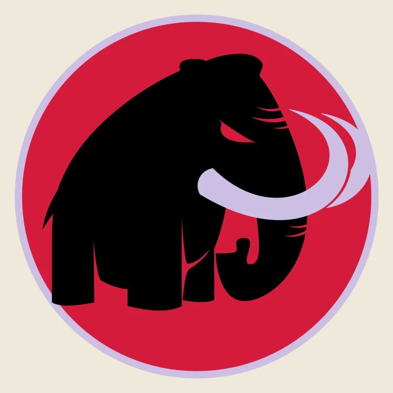 angry mammoth böses Mammut