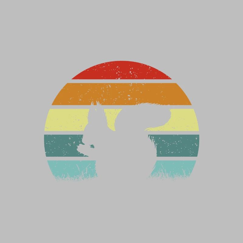 Squirrel Retro Squirrel Lover