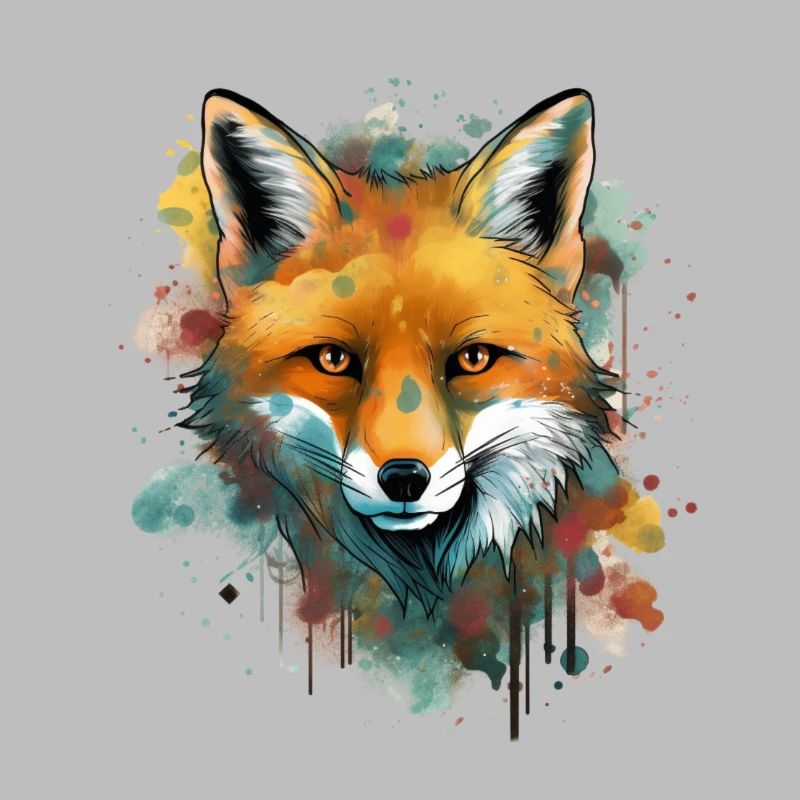 Fox drawn