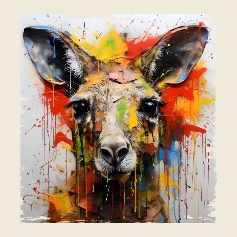 Kangaroo Graffiti