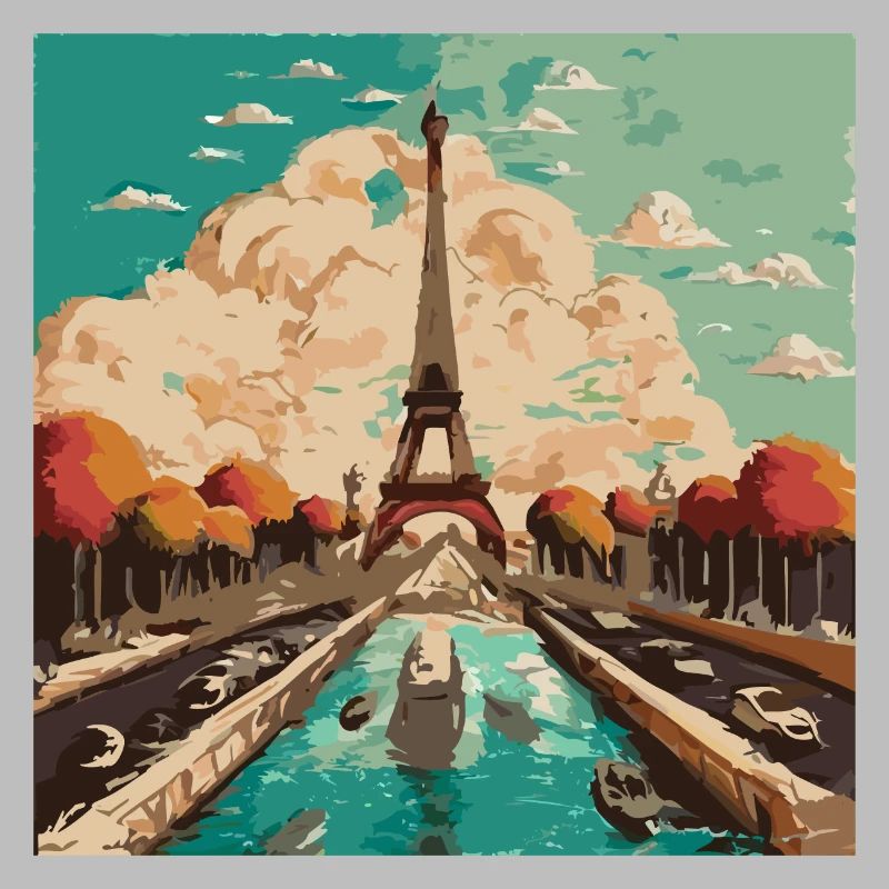 La Tour Eiffel à Paris