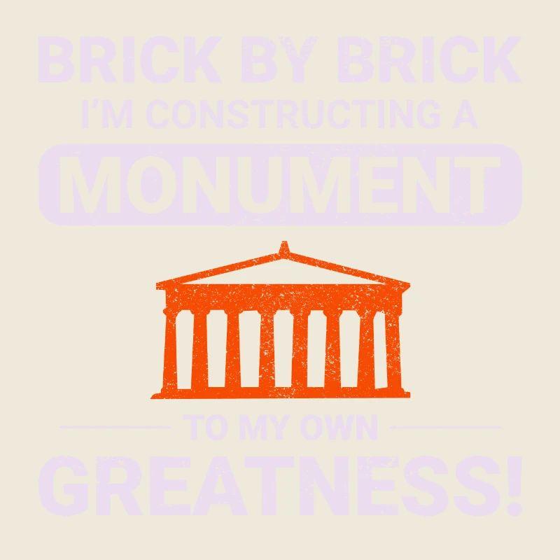 Monumental Brick Mastery: Humorous Bricklayer
