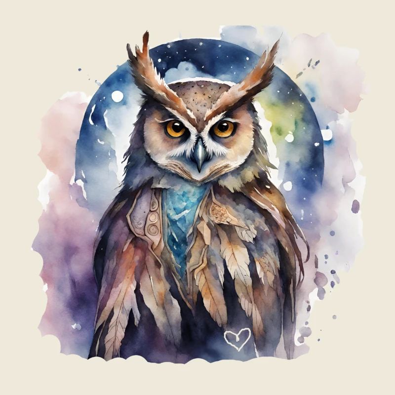 Schamanisches Krafttier Eule, Intuition, Weisheit