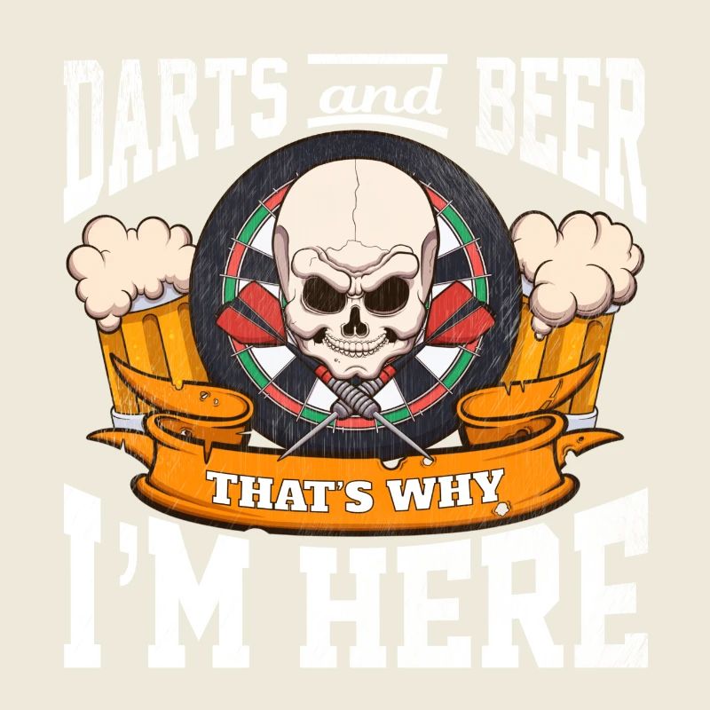 Darts und Bier Darum bin ich hier