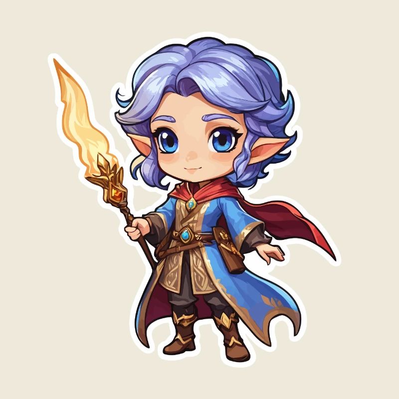 Wizard Fantasy Illustration
