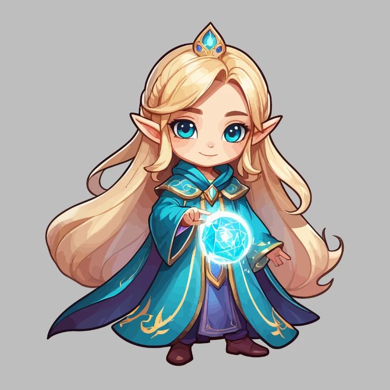 Zauberin Fanatsy Illustration