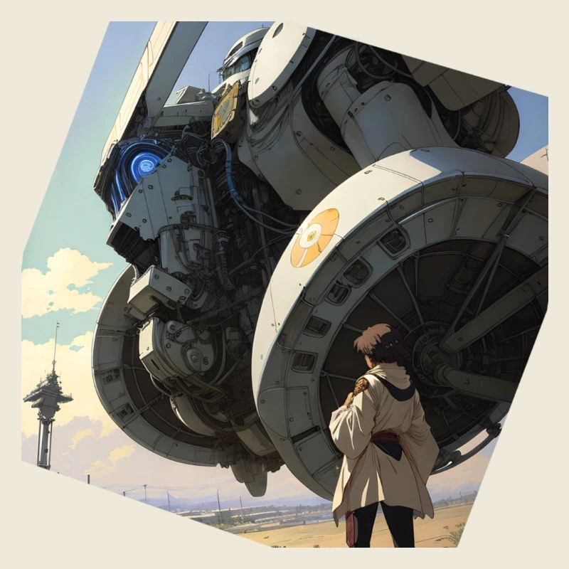 Manga Riesiger Roboter