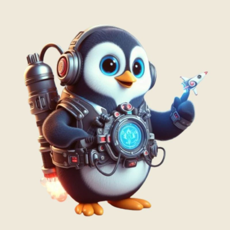 Futuristic Penguin 2
