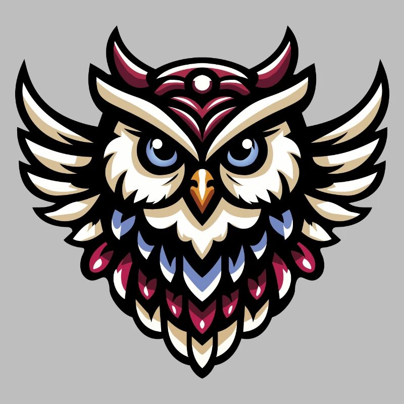 Coole fliegende Eule