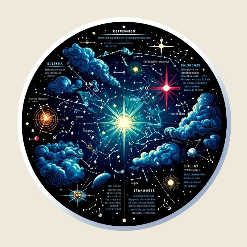 Constellations Star Map