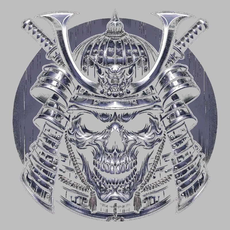 Samurai-Schädel der Seele