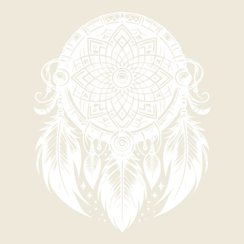 Old Dreamcatcher Cult Object Feather Style