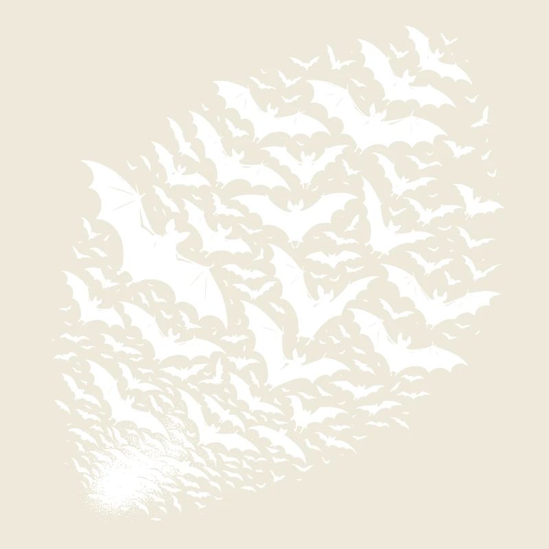 Essaim géant de chauves-souris